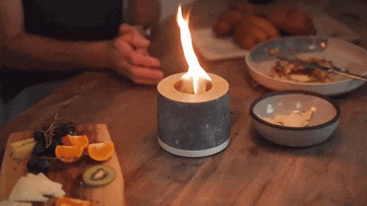 フリッカーファイヤー本体(丸型) FLIKRFIRE 炎と暮らす 焚き火 キャンプ グランピング ベランピング