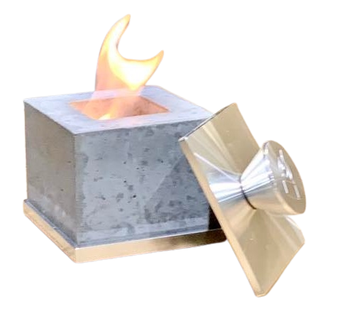 【焚き火】晩酌に癒しを～フリッカーファイヤー角型 FLIKRFIRE 炎と暮らす 焚き火 キャンプ：平日発送 角型セット